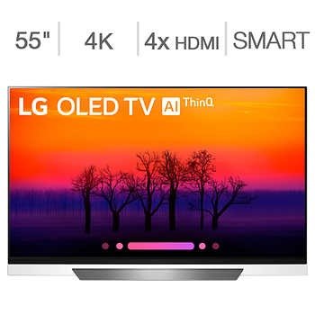 LG OLED 55E8PUA 4K HDR 智能电视 