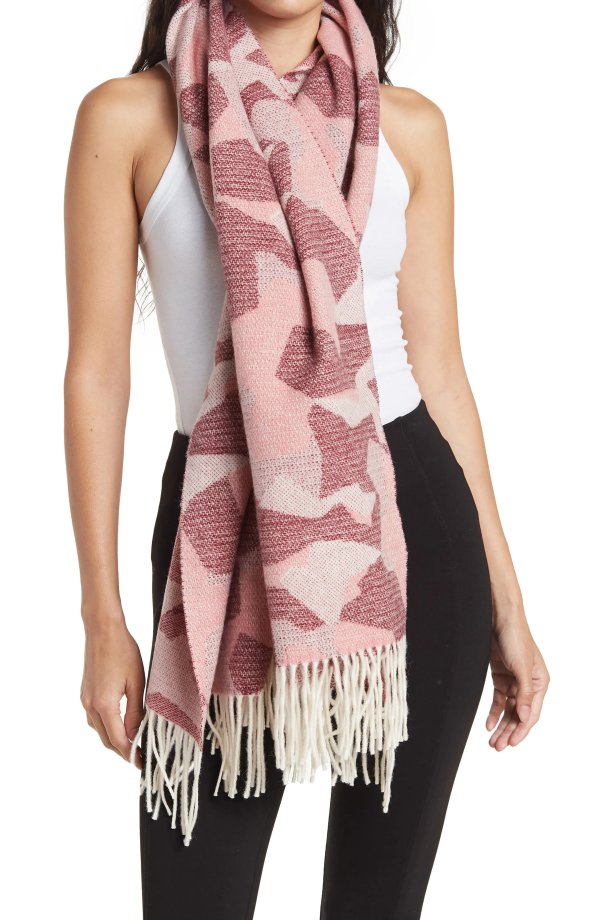 Addison Recycled Wool Blend Scarf