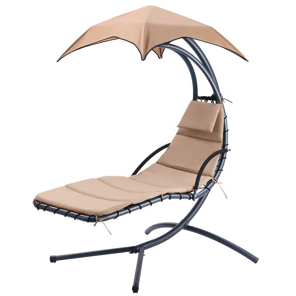 Hanging Rocking Sunshade Canopy Chair