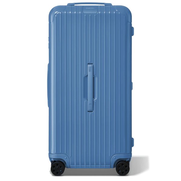 Essential Trunk Plus Large Lightweight Suitcase | Azure Blue | RIMOWA