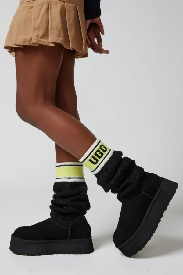 Sweater Letter Boot