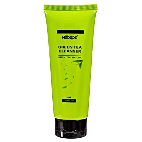  Green Tea Matcha Daily Facial Cleanser, Face Wash with Collagen, Vitamin C, Vitamin E, Citrus Peel Extract, Natural Antioxidant Hydrating Cleansing Foam