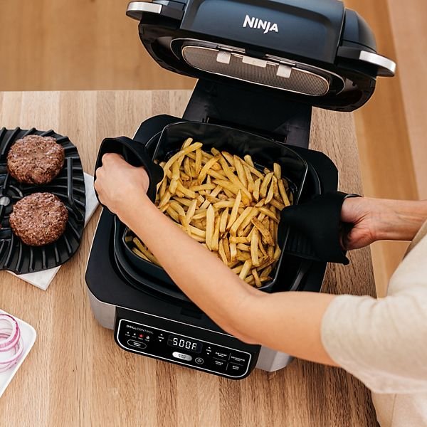Foodi 5-in-1 Indoor Grill with Air Fryer, Roast, Bake & Dehydrate