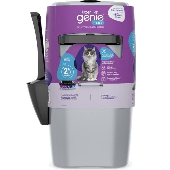 Plus Cat Litter Disposal System, Silver - Chewy.com