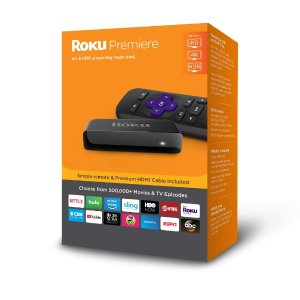 Roku Premiere 4K HDR Streaming Media Player