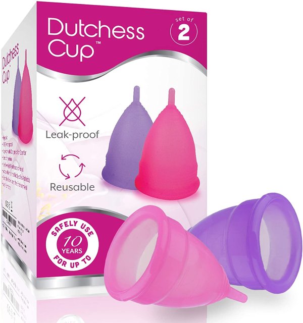 DUTCHESS Menstrual Cups Set of 2 Size Small