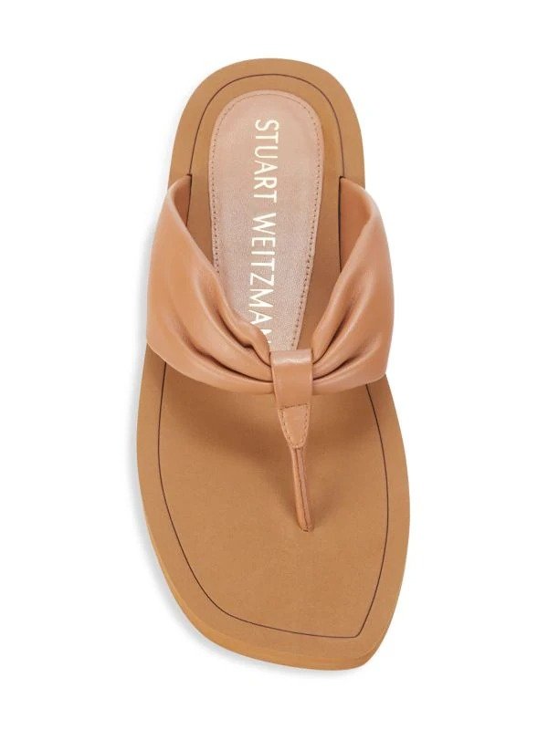 Cassie Leather Thong Sandals