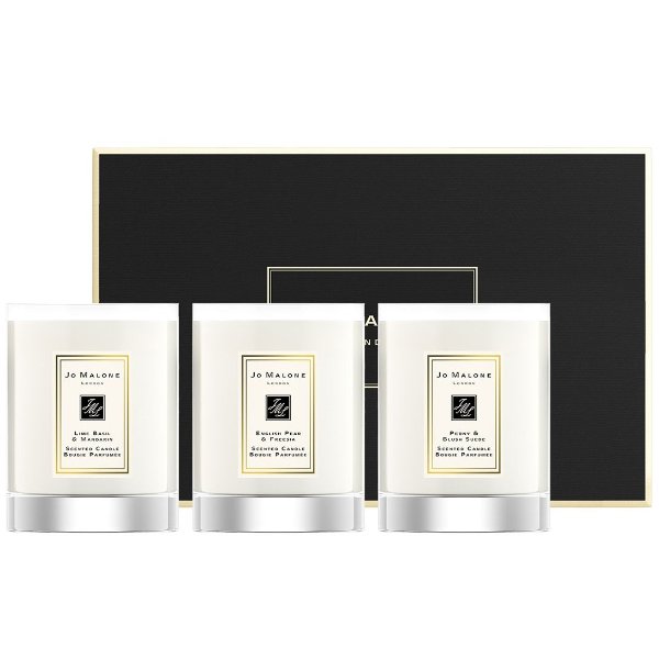 Travel Candle Collection, 3 x 60 g
