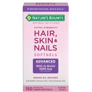 Nature's Bounty Extra Strength Hair Skin and Nails Vitamins