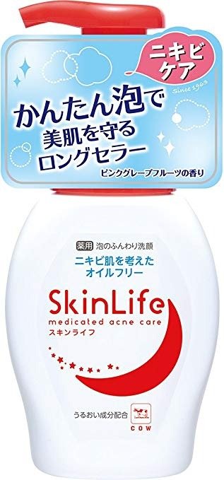 Skin life medicated foam soft pump with a facial wash 200 mL