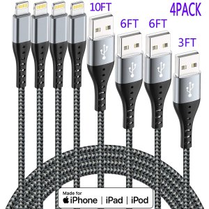 IDiSON iPhone Lightning Cable IDiSON 4-Pack