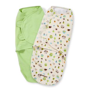  Infant 婴儿纯棉包巾,2条装,L码
