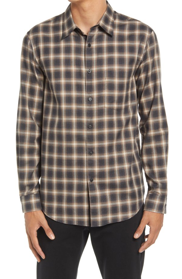 Noll Flannel Button-Down Shirt