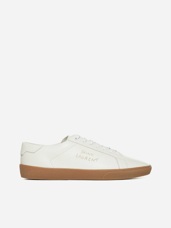 Logo Court Classic leather sneakers