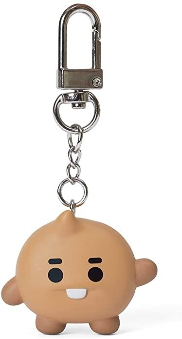 Official Merchandise by Line Friends - Baby Series Character Action Figure Keychain Ring Bag Charm