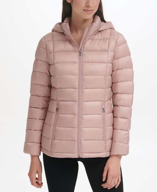 Women's Packable Down Puffer Coat, Created for Macy's