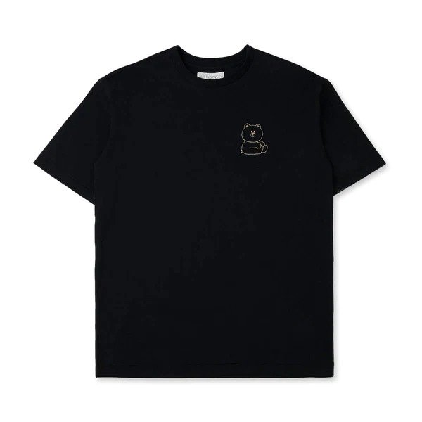 BY BROWN Signature T-Shirt Black