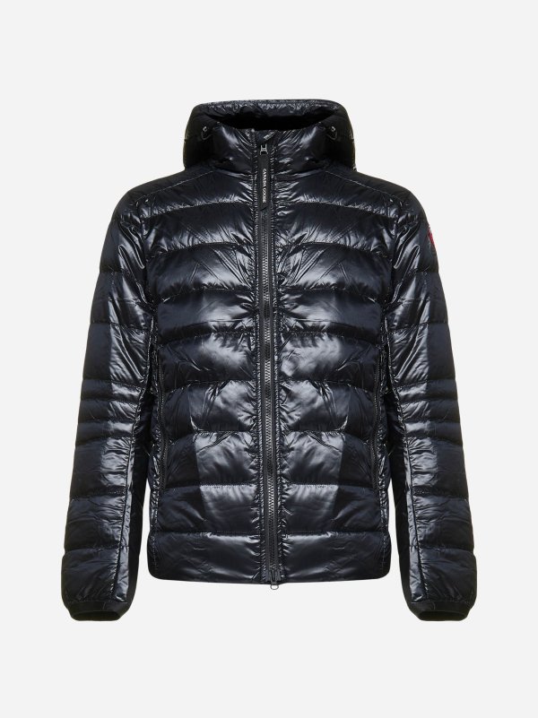 Crofton quilted nylon down jacket