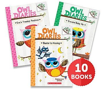 Owl Diaries #1-10 Collection (Pack of 10)