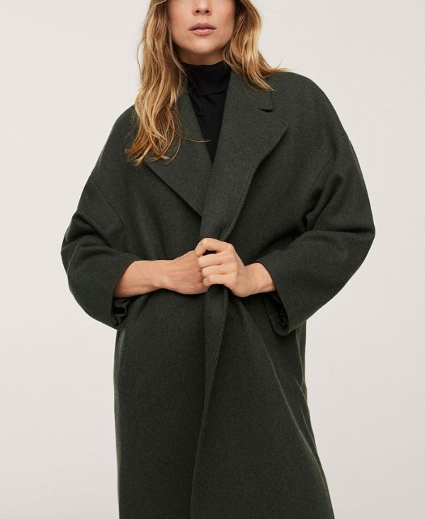 Women's Lapels Wool Coat