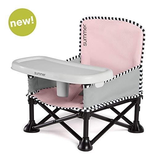 Summer Pop 'n Sit SE Booster Chair (Sweetlife Edition), Bubble Gum