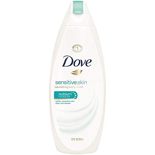 Dove Body Wash, Sensitive Skin, 22 oz