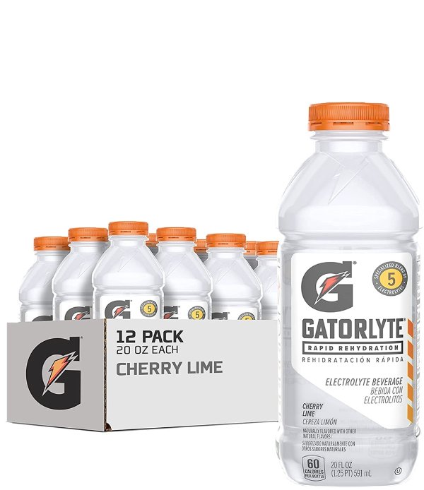 Gatorlyte 草莓奇异果口味运动饮料 12瓶装