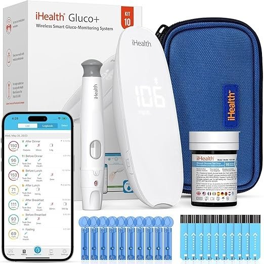 Gluco+ 无线智能血糖监测仪套件