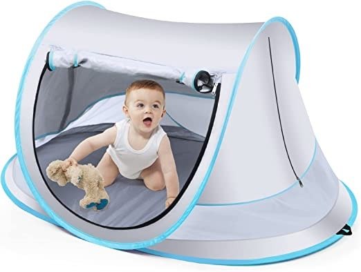 婴儿防晒防蚊帐篷