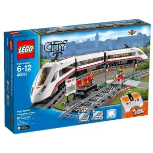 LEGO 乐高 拼插 City城市系列 高速客运列车60051