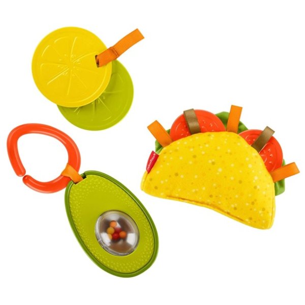 Taco Tuesday Gift Set with 3 Food-Themed Sensory Toys