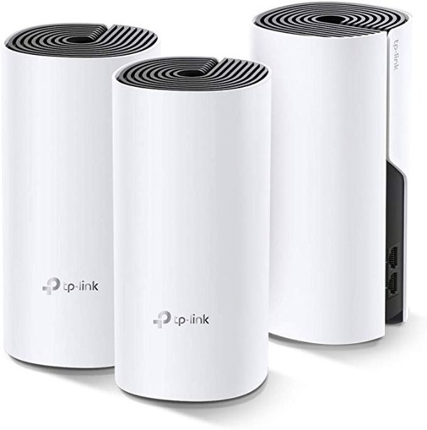 Deco Whole Home Mesh WIFI System – Seamless Roaming, Adaptive Routing, Up to 5, 500 Sq. ft. Coverage, Connect Up to 100 devices (Deco M4 3-Pack)