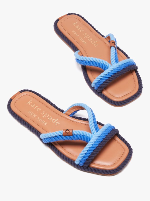 captain's cord slide sandals