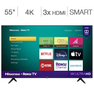 Hisense 55" R6 Series 4K HDR ULED 智能电视