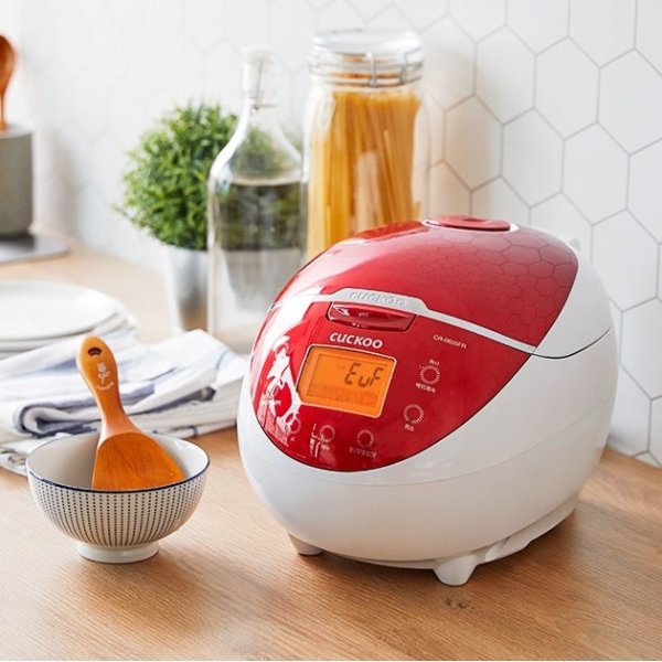 Cuckoo Electric Heating Rice Cooker CR-0655F (Red)