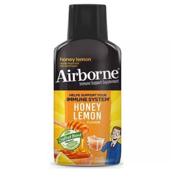 Honey Vitamin C Liquid - Lemon - 8 fl oz