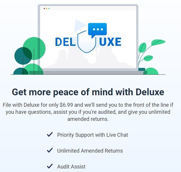 FreeTaxUSA Deluxe版本