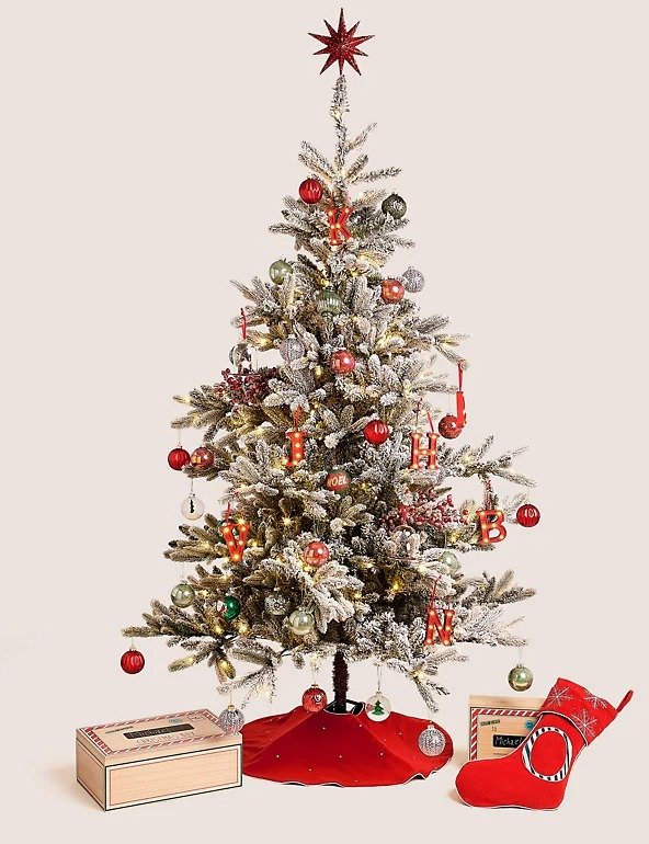 雪花圣诞树 7ft （约213cm）