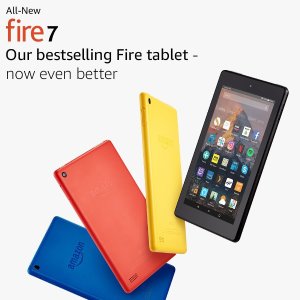 史低价：Amazon Fire 7英寸平板电脑 8 GB