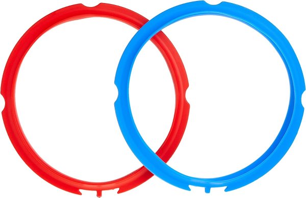 Sealing Rings Red/Blue, 3 Quart