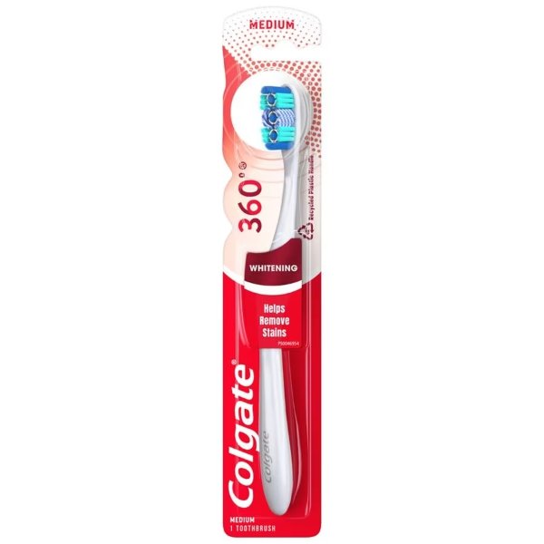 360Whitening Toothbrush Medium1.0ea