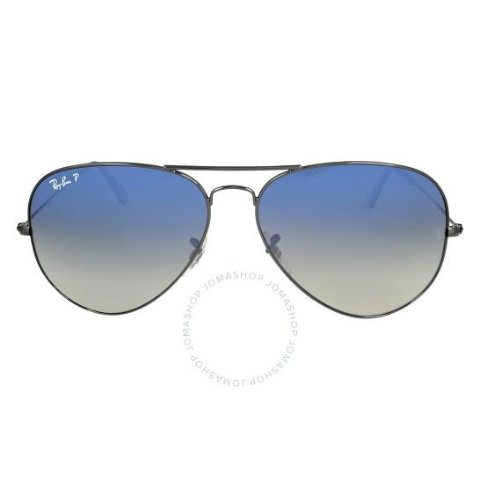 Ray-BanAviator Blue Gradient Polarized Lens Sunglasses RB3025-004-78-62