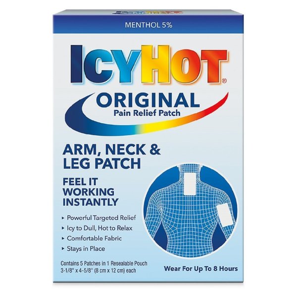Icy Hot Pain Relieving Patches, Arm, Neck & Leg5.0ea