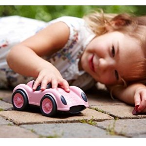 Ending Soon: Green Toys Race Car, Pink