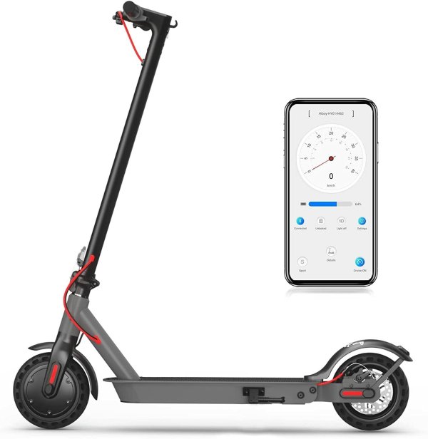 S2 Electric Scooter 17 Miles 19 MPH Adult Kick e Scooter City Commuter