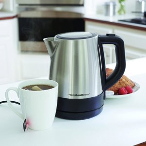 Hamilton Beach 40998 1 L Stainless Steel Electric Kettle, Silver