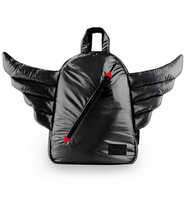 Mini Wings Backpack - Black