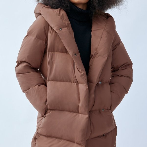 aritzia duvet jacket