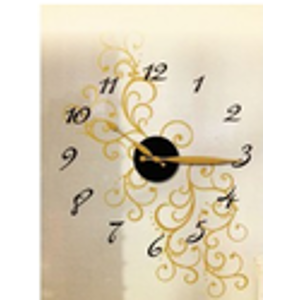 Once Upon A Wall Elegance Vinyl Wall Clock 2-Pack