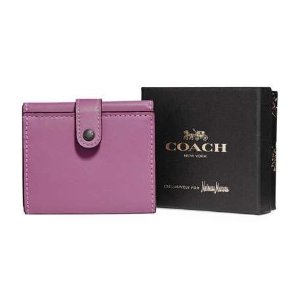 Coach 1941 Smooth Trifold Snap Wallet